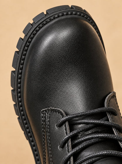Girls Waterproof Lace-Up Boots