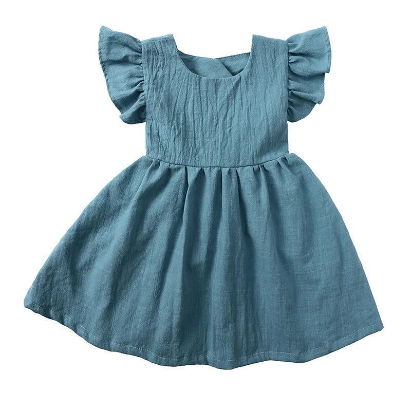Girls' Princess Casual Summer Dress