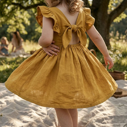 Girls' Princess Casual Summer Dress