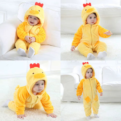 Baby Animal Costume Romper