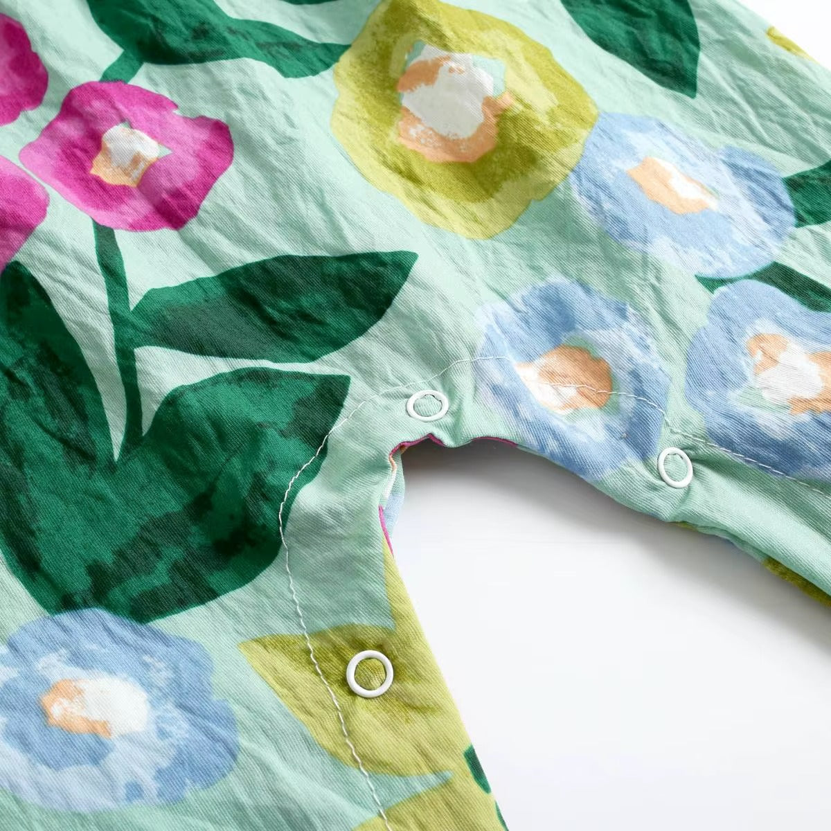 Baby Girl Floral Summer Sleeveless Jumpsuit