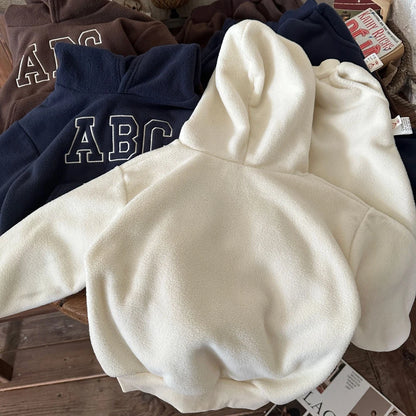 Kids ABC Fleece Hoodie & Jogger Set