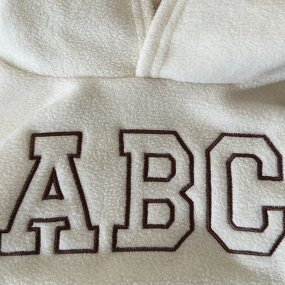 Kids ABC Fleece Hoodie & Jogger Set