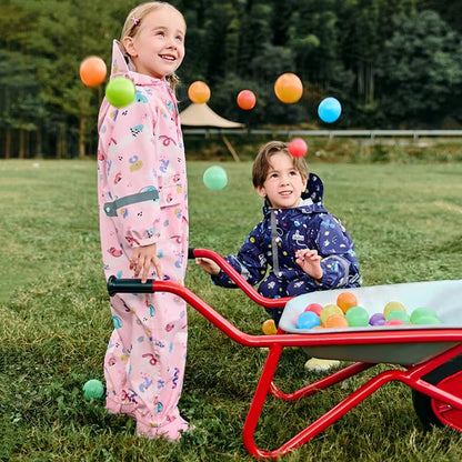 Kids Cartoon Dinosaur Rain Suit