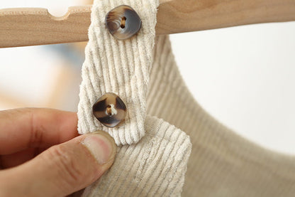 Kids Corduroy Heart Overall