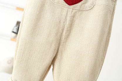 Kids Corduroy Heart Overall