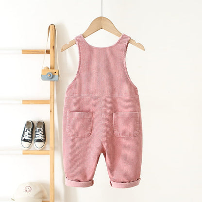 Kids Corduroy Heart Overall