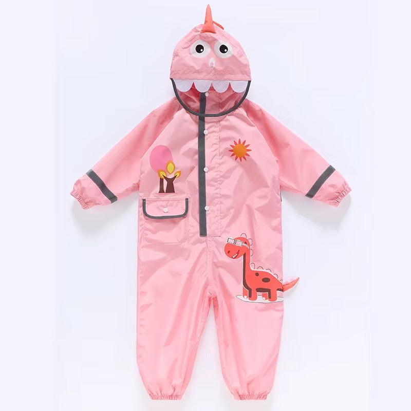 Kids Dinosaur Rain Suit