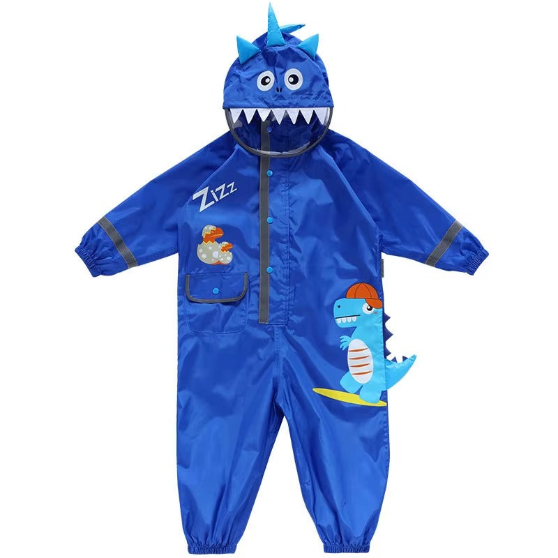 Kids Dinosaur Rain Suit