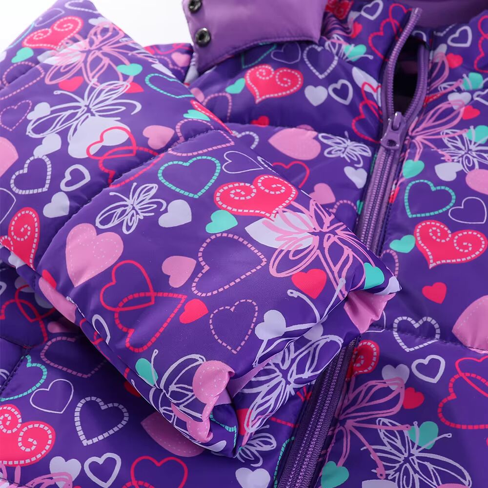 Kids Geometric Winter Ski Jacket