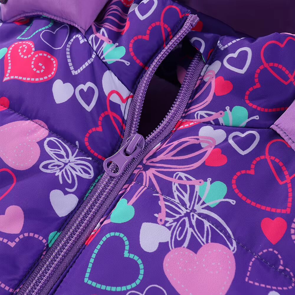 Kids Geometric Winter Ski Jacket