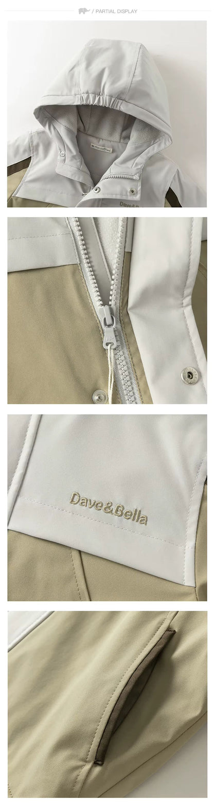 Kids Hooded Dave Bella Spring & Autumn Jacket