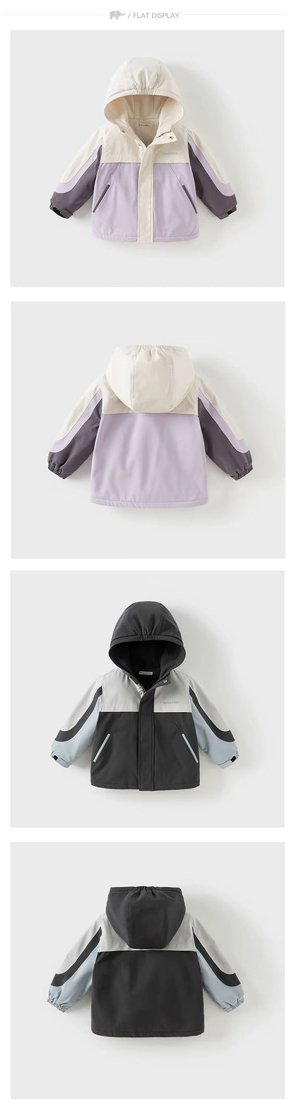 Kids Hooded Dave Bella Spring & Autumn Jacket