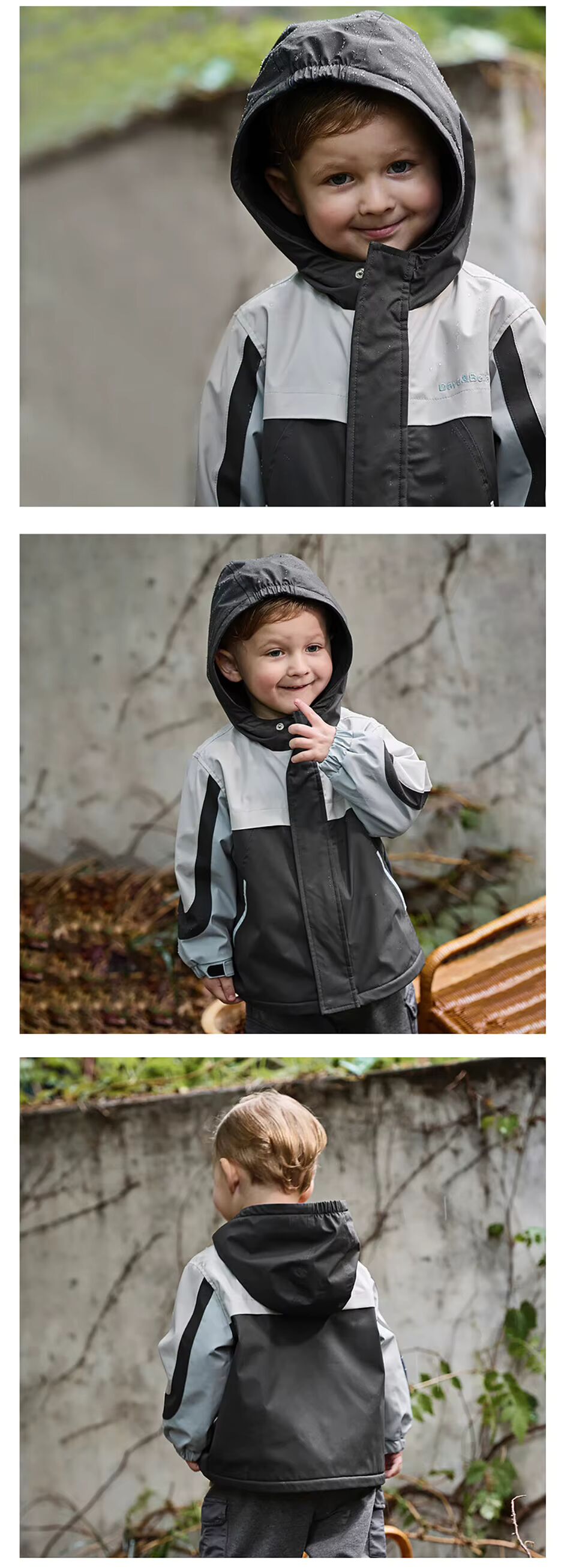 Kids Hooded Dave Bella Spring & Autumn Jacket