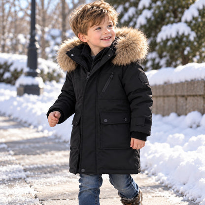 Kids Padded Jacket with Hood