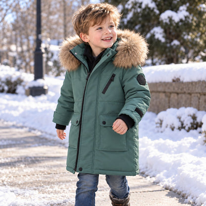 Kids Padded Jacket with Hood