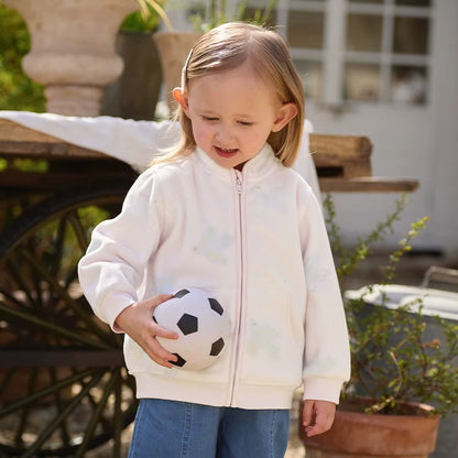 Kids Printed Fleece Jacket