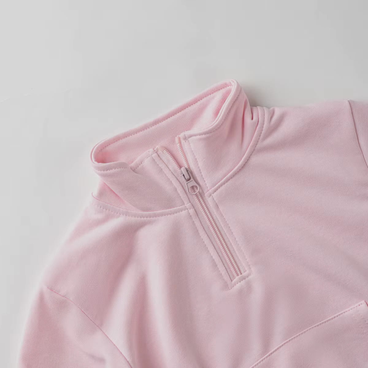 Kids Quarter Zip Tracksuit Set