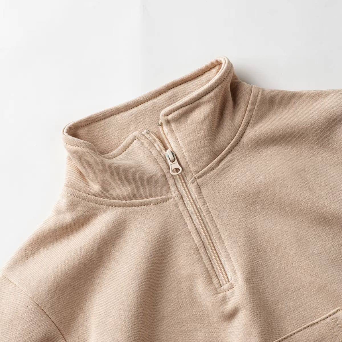 Kids Quarter Zip Tracksuit Set