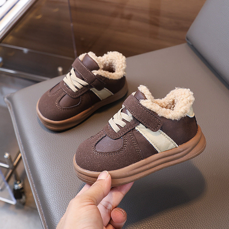 Kids Suede Casual Shoes