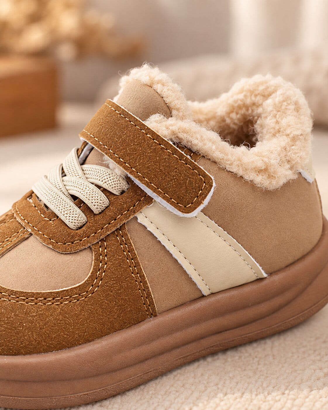 Kids Suede Casual Shoes