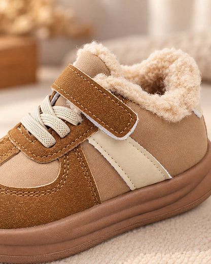 Kids Suede Casual Shoes