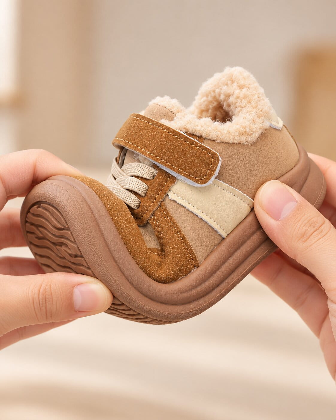 Kids Suede Casual Shoes