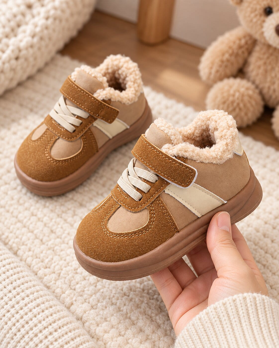 Kids Suede Casual Shoes