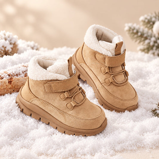 Kids Suede Winter Boots