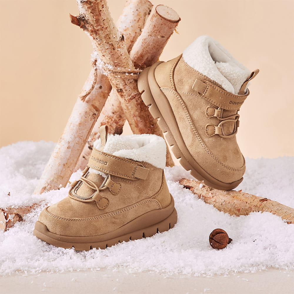 Kids Suede Winter Boots