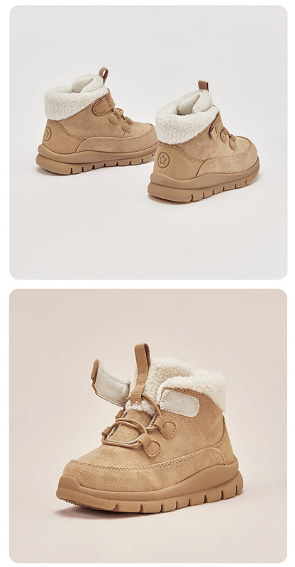 Kids Suede Winter Boots