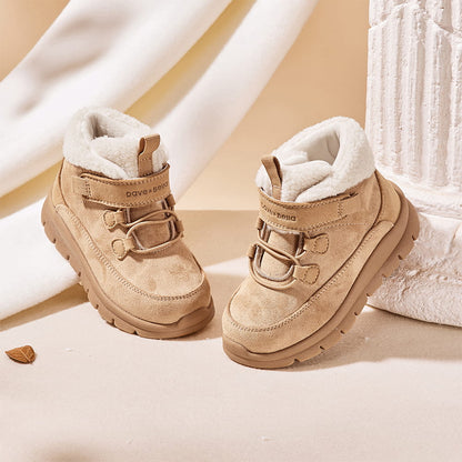 Kids Suede Winter Boots
