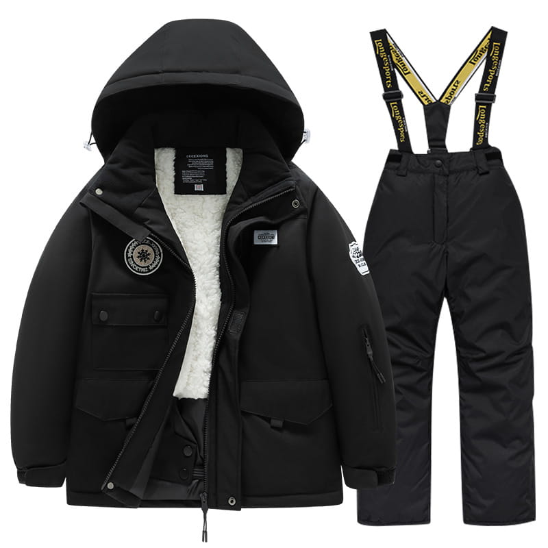 Kids Thick & Warm Ski Suit Set