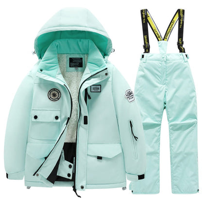 Kids Thick & Warm Ski Suit Set