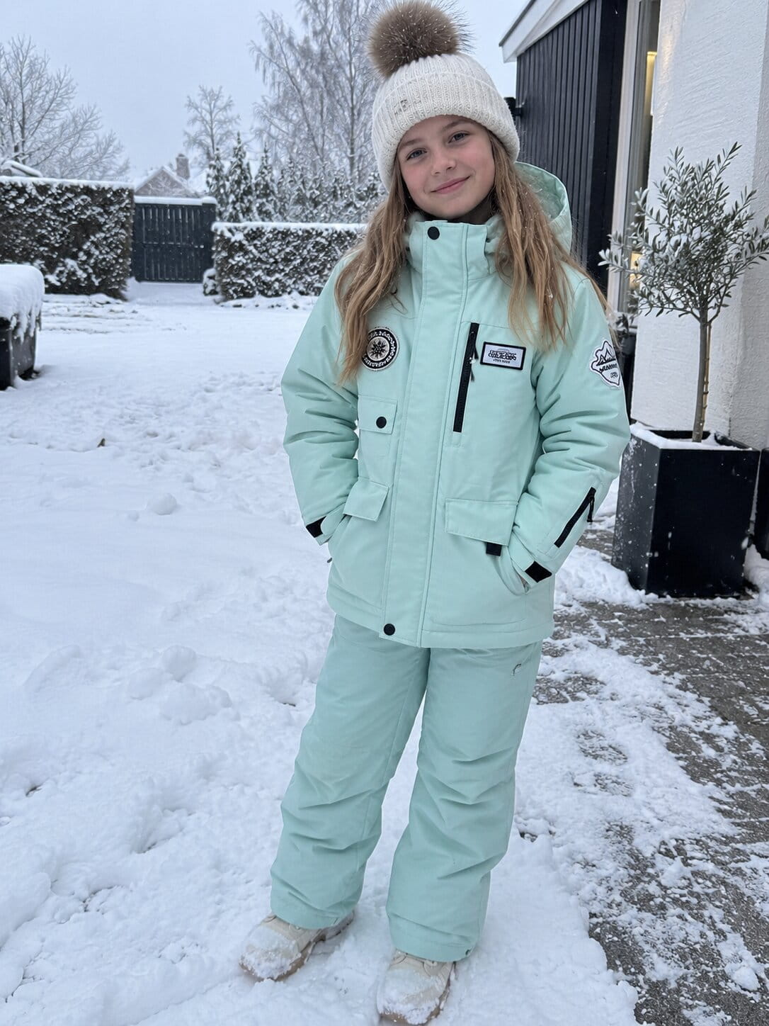 Kids Thick & Warm Ski Suit Set