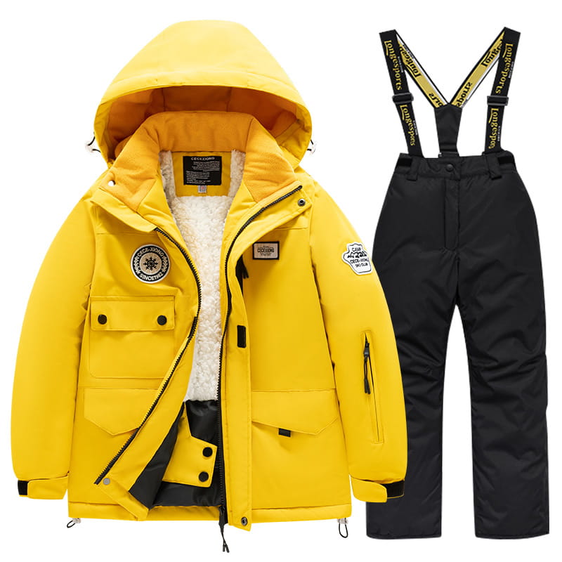 Kids Thick & Warm Ski Suit Set