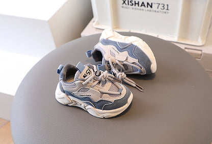 Kids’ Sports Sneakers – Lightweight Non-Slip Running Shoes