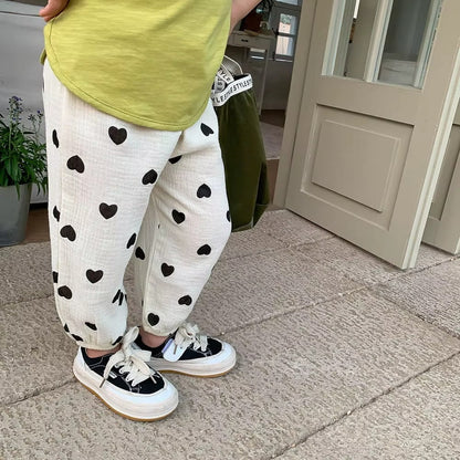 Kids Cotton Anti-Mosquito Summer Trousers