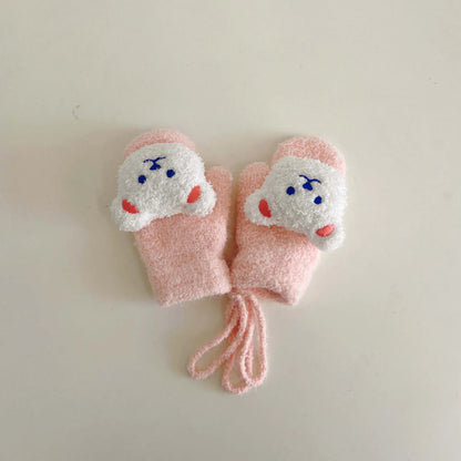 Baby Bear Knit Mittens