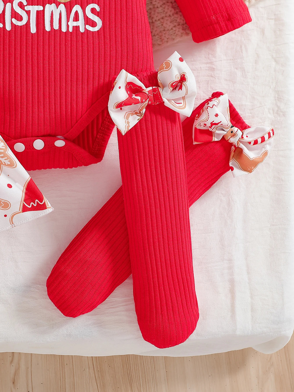 Baby Christmas Jumpsuit Outfit Set