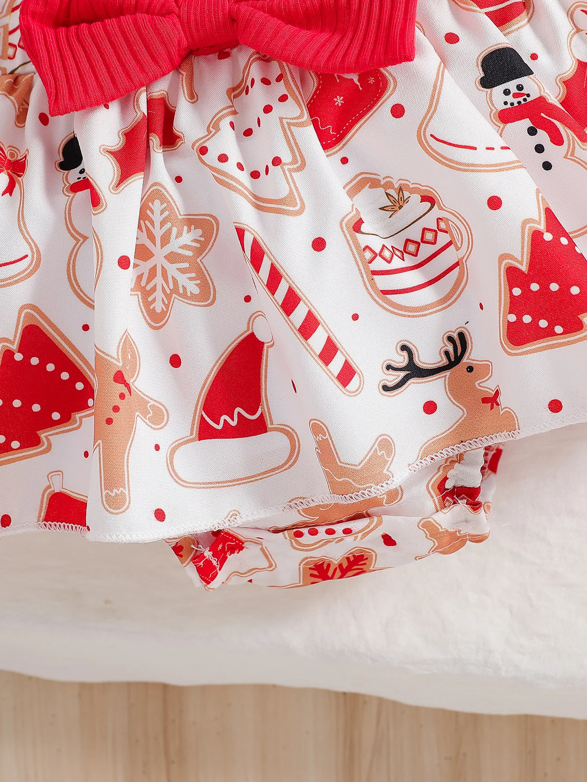 Baby Christmas Jumpsuit Outfit Set
