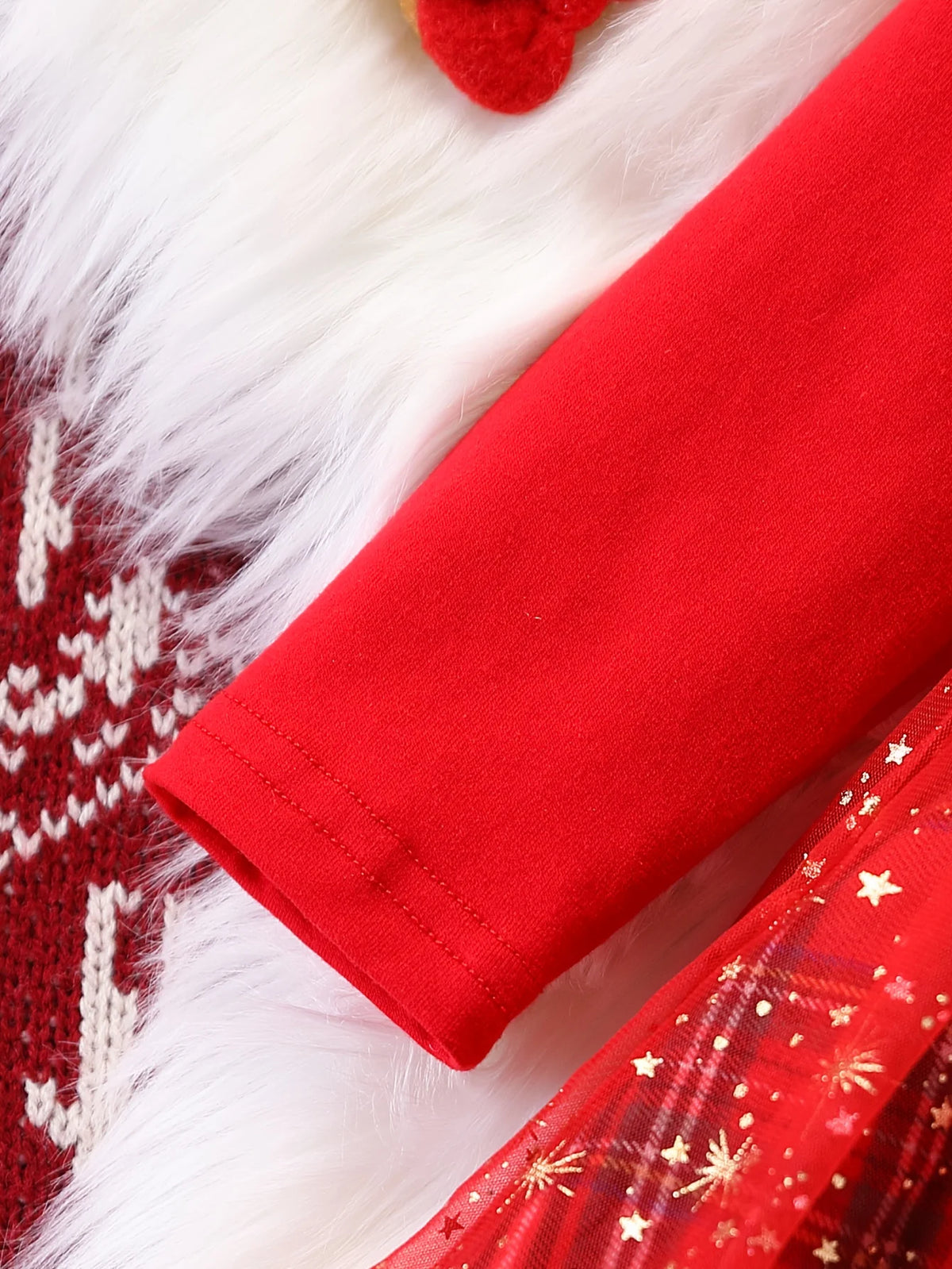 Baby Girl Reindeer Christmas Dress