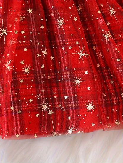 Baby Girl Reindeer Christmas Dress