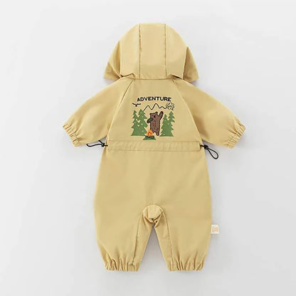 Baby Hooded Outdoor Romper