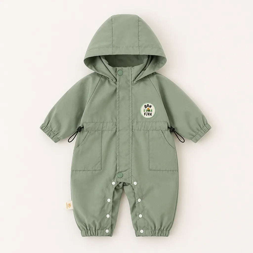 Baby Hooded Outdoor Romper