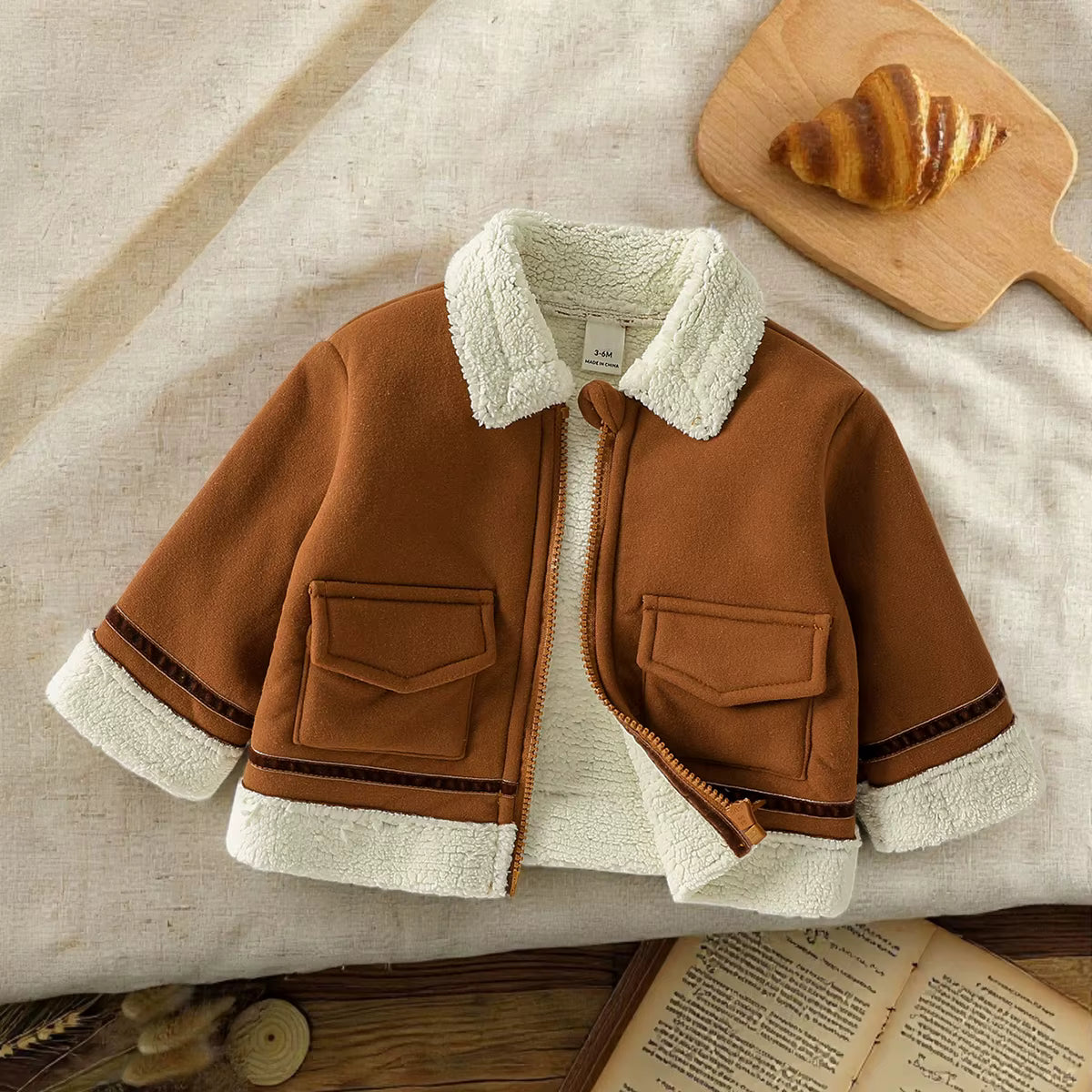 Baby & Toddler Front-Zip Fleece Jacket