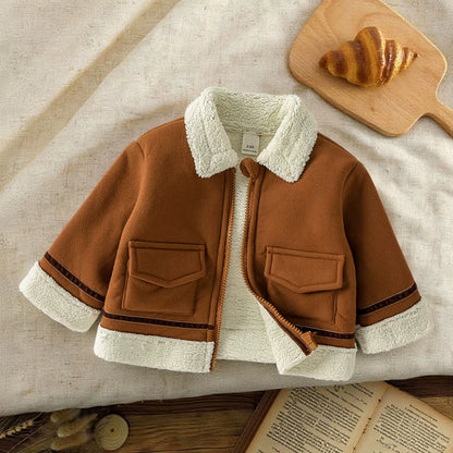 Baby & Toddler Front-Zip Fleece Jacket