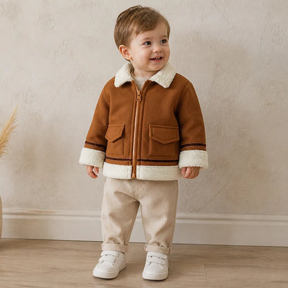 Baby & Toddler Front-Zip Fleece Jacket