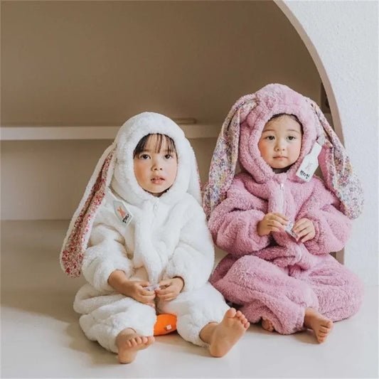 Baby & Toddler Rabbit Ear Fleece Onesie