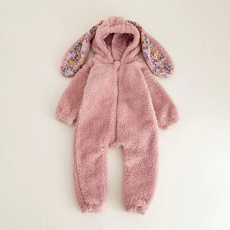 Baby & Toddler Rabbit Ear Fleece Onesie